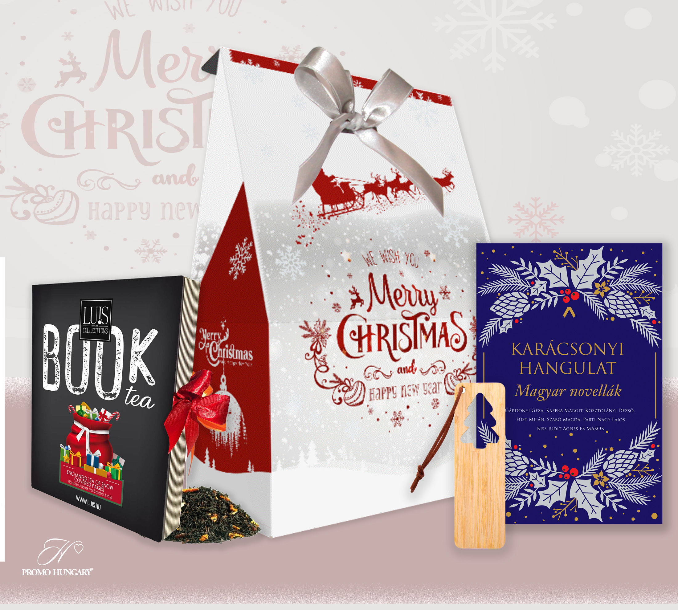 Christmas Book and Tea Collection